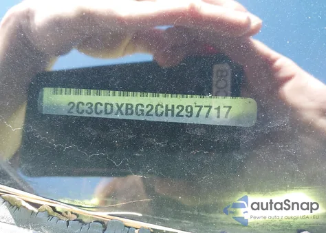 2012 Dodge Charger Se из США, поврежденный, VIN 2C3CDXBG2CH297779